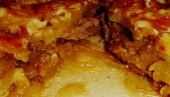 Еще один модернизированный вариант «мяса по французски»