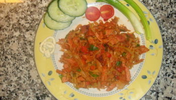 Солянка капустная (жареная)