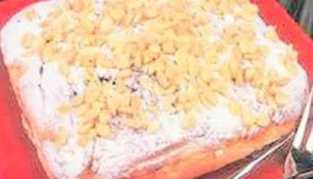 Пирог с кремом (флорентин)