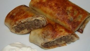 Блинчики с печенкой