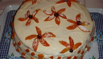 Торт с курагой «наслаждение»