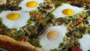 Пирог фермерский «яичница с сыром»