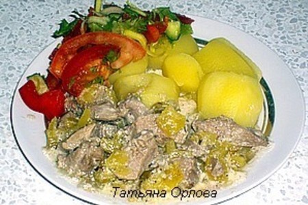 Индейка с манго