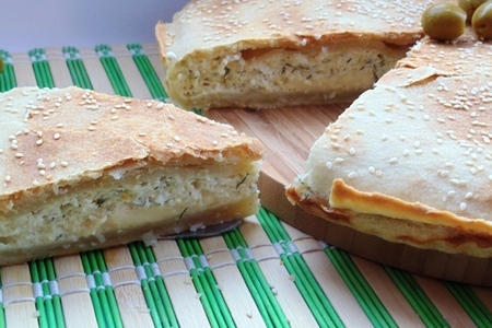 Греческий сырный пирог