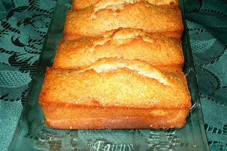 Финансье (financier), миндальные кексы