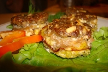 Мясные шапочки с тыквой