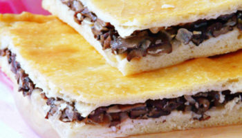 Псковский пирог с грибами (постный)