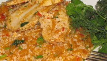 Рассыпчатая каша из кукурузной крупы и тыквы