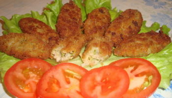 Котлеты из кабачков (не оладьи)