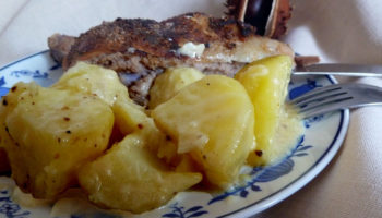 Северный сливочный картофель «снегами и туманами…» (готовим быстро и просто!)
