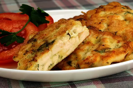 Рубленые котлеты из куриной грудки