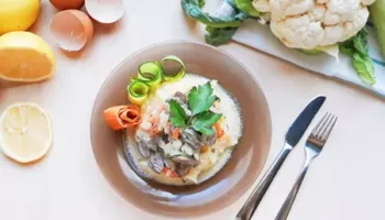 Куриные сердечки, жареные с луком на сковороде