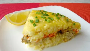 Рыбная запеканка