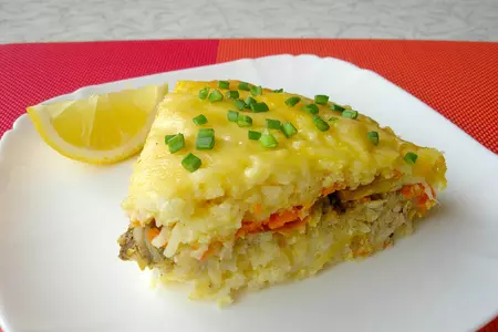 Рыбная запеканка
